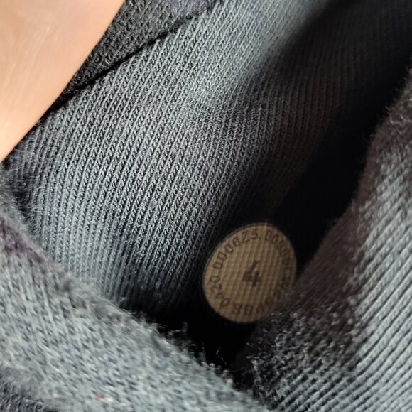 Lululemon Scuba Hoodie Women's 4 Black Gray Camo Sweatshirt Business Logo - Picture 9 of 9